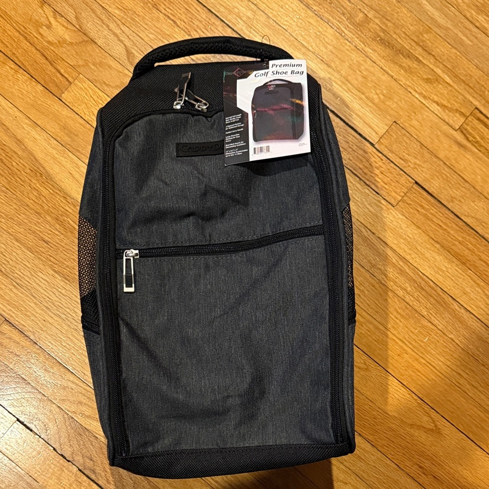Black Duffel Shoe Bag